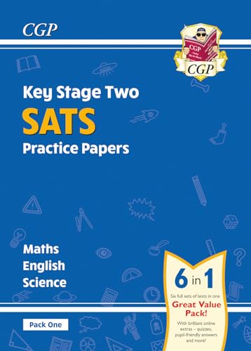 KS2 Complete SATS Practice Papers Pack 1: Science, Maths & English (for the 2024 tests) (CGP SATS Practice Papers) von Coordination Group Publications Ltd (CGP)